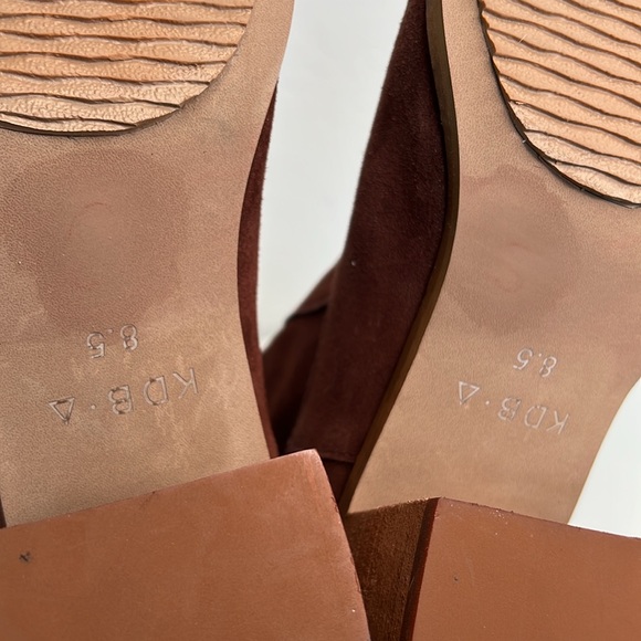 KELSI DAGGER BROOKLYN Women's Mid Calf Boots coffee bean brown 8.5 - Picture 14 of 14